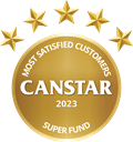Canstar 2023 Most Satisfied Customers Super Fund Award