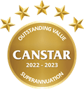 Canstar Outstanding Value Superannuation 2023-2023