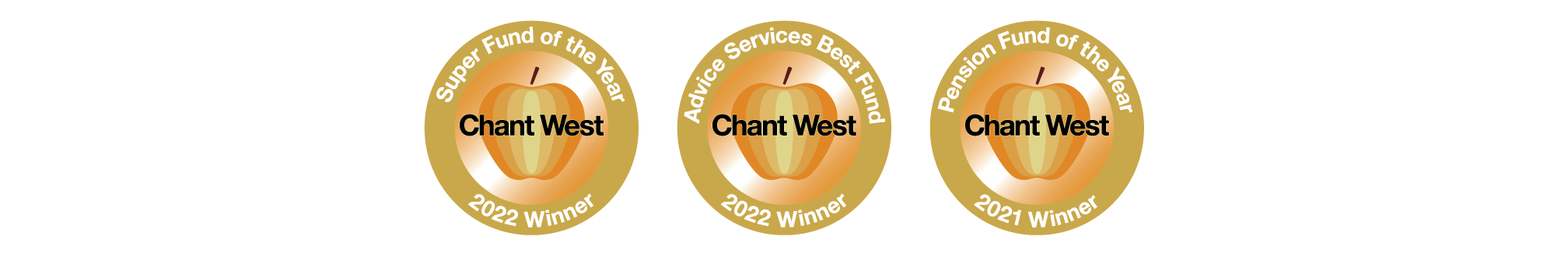 Logo of Chant West Award winners