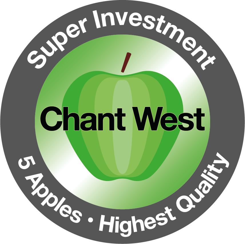 Logo of Chant West Super Investment - 5 Apples – Highest Quality