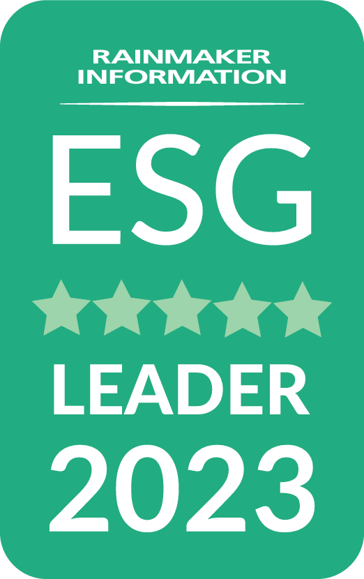 Rainmaker Information ESG Leader 2023 award