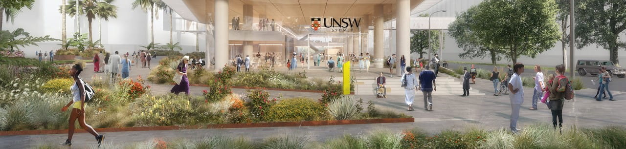 An artist’s impression of the UNSW facility. Image credit: UNSW